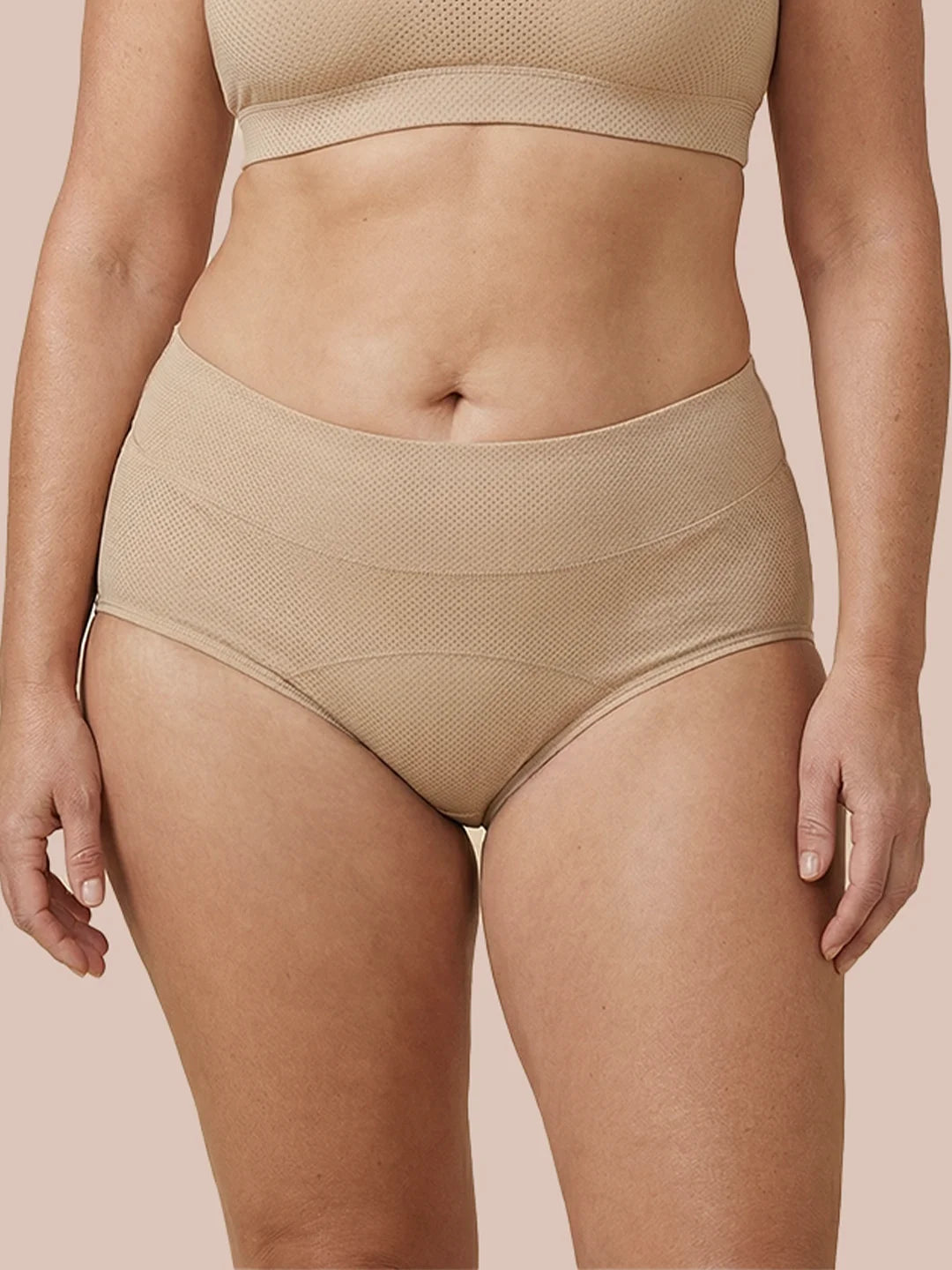 Classic Brief | 100% läckagesäker, dag & natt | Apricot | menstrosor