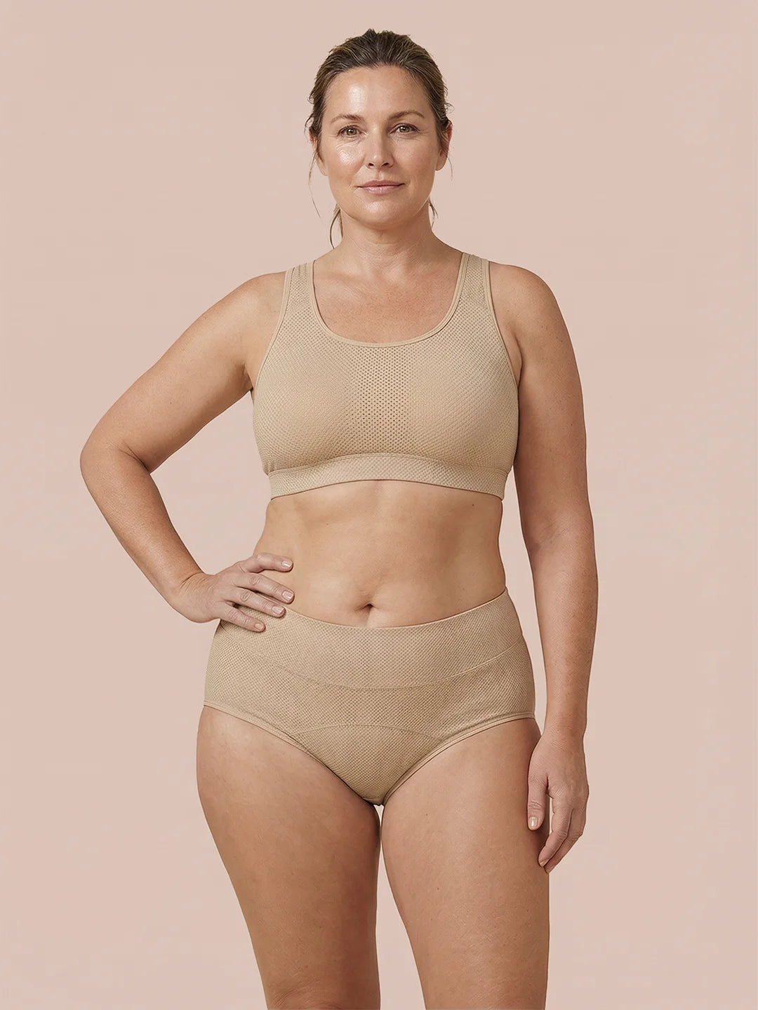 Classic Brief | 100% läckagesäker, dag & natt | Apricot | menstrosor