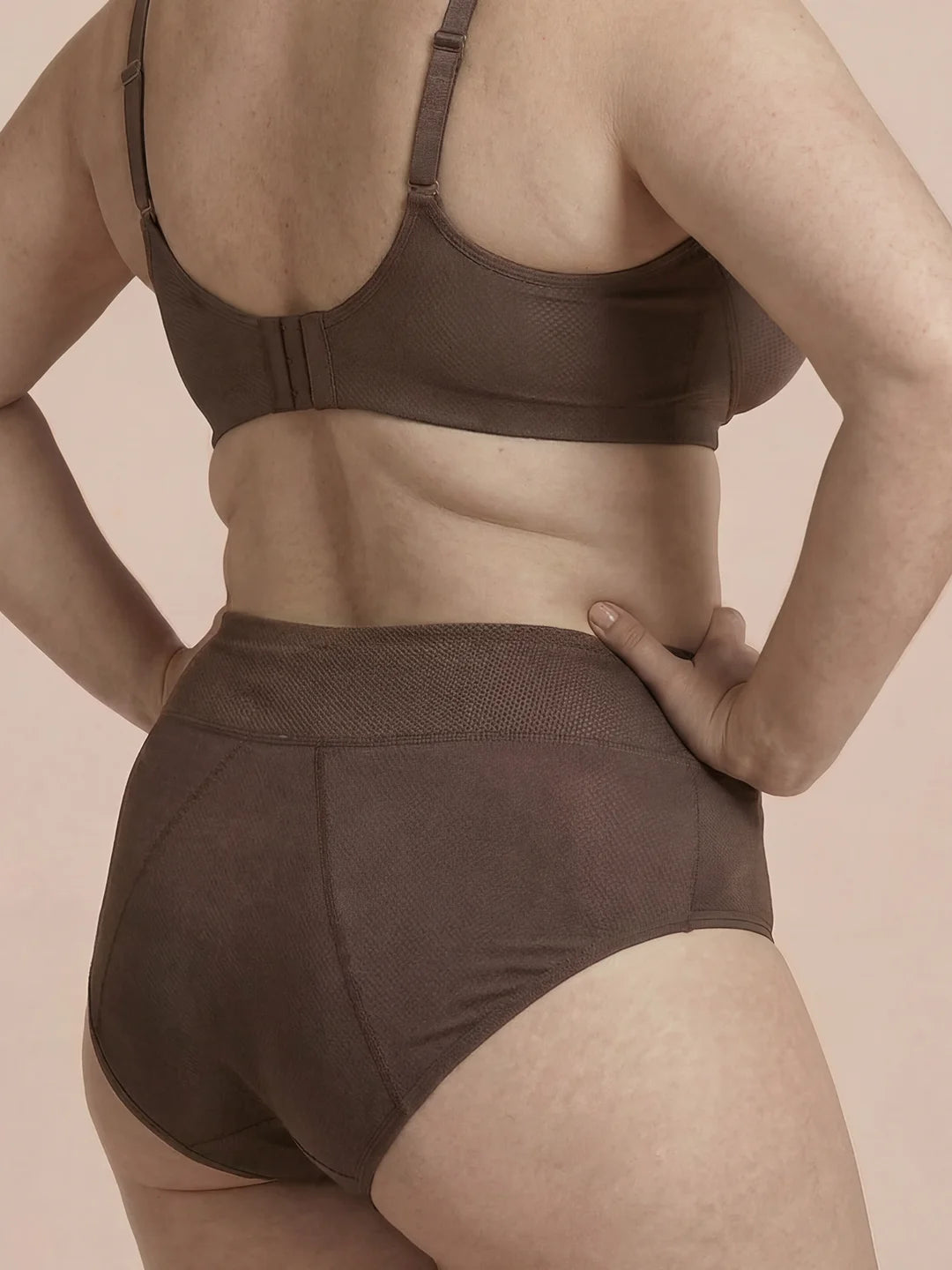 Classic Brief | 100% läckagesäker, dag & natt | Brun | menstrosor