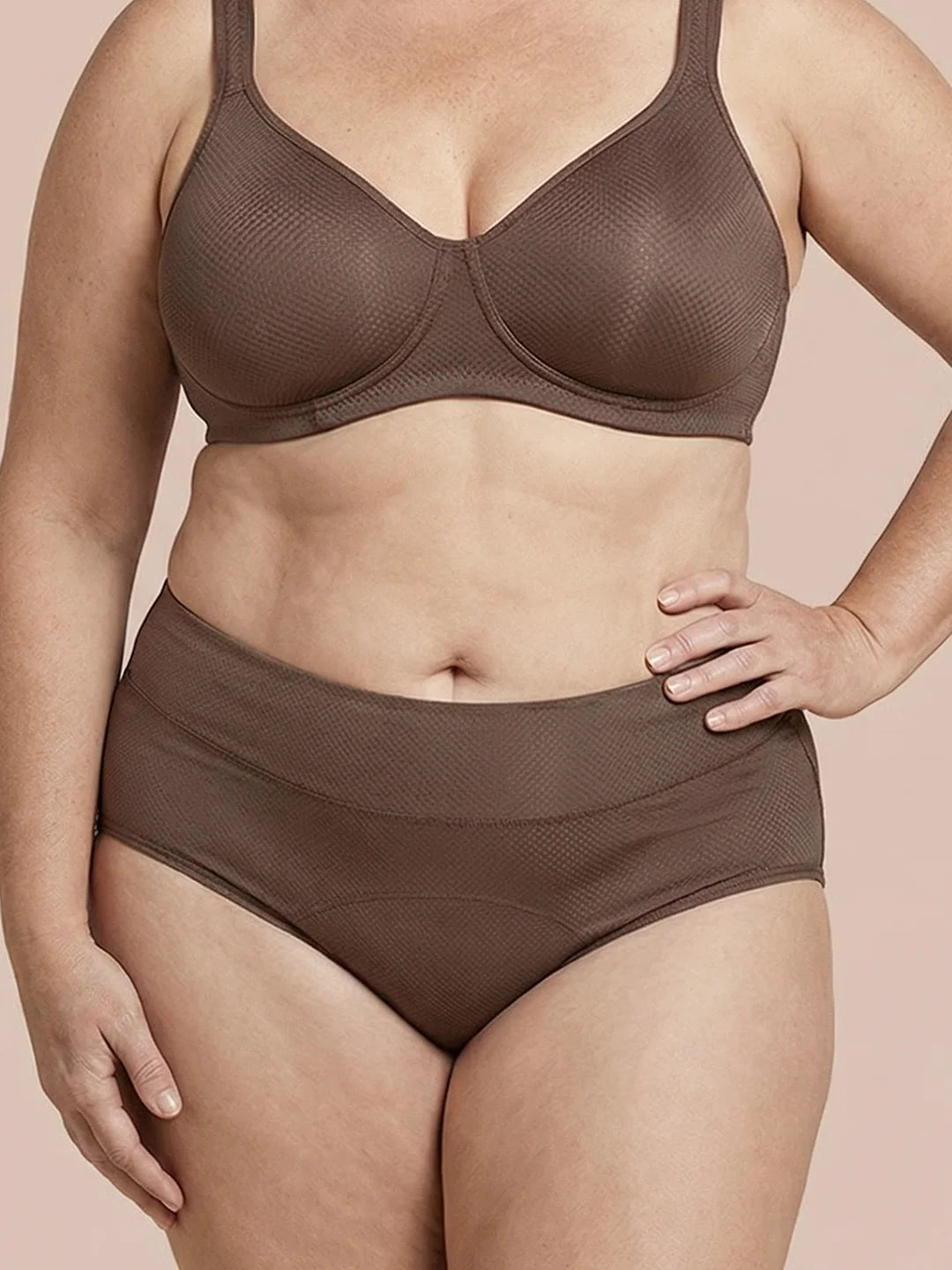 Classic Brief | 100% läckagesäker, dag & natt | Brun | menstrosor