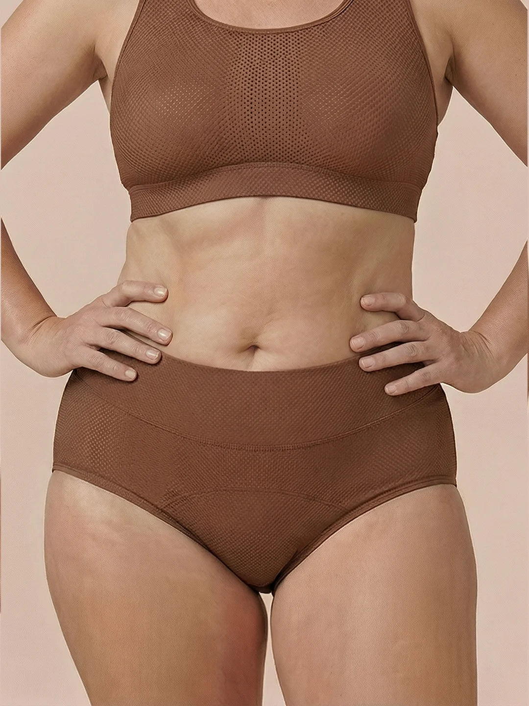 Classic Brief | 100% läckagesäker, dag & natt | Karamell | menstrosor