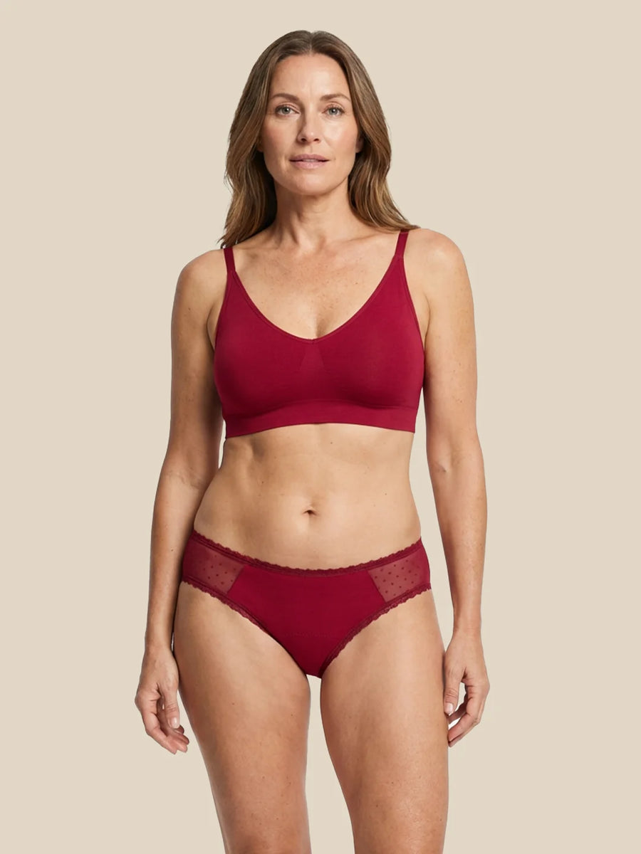 Everyday Brief | Kraftigt urinläckage | 100% läckagesäker, dag & natt | Svart | menstrosor