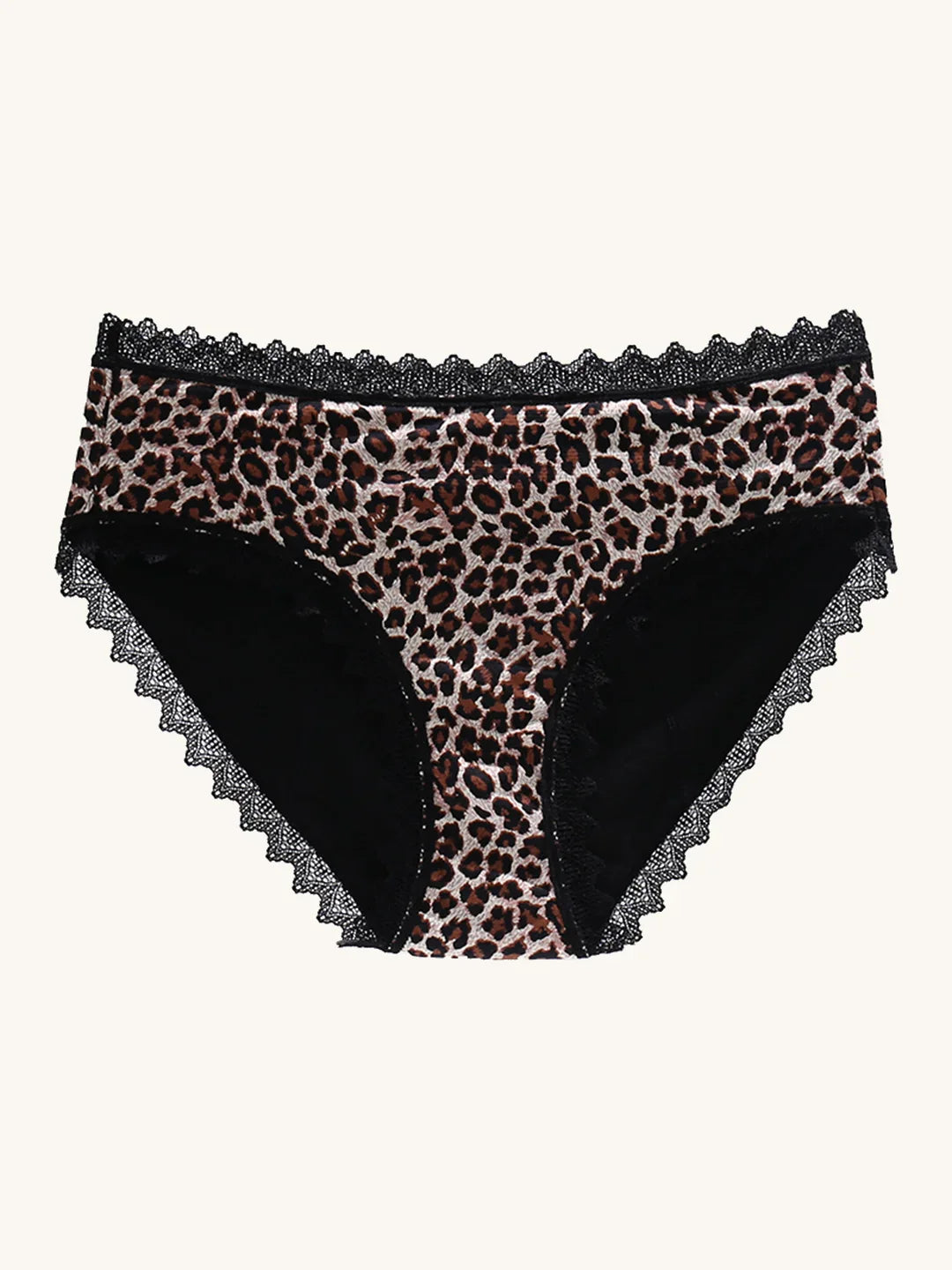 Leopard spetsbokstav | Lätt urinförlust | 100 % läcksäker | Inkontinensunderkläder