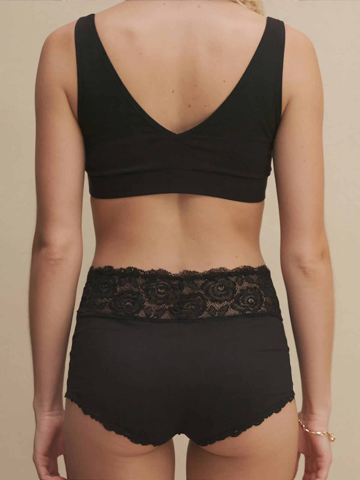 Classic brief | Chic spets | 100% läckagesäker | menstrosor