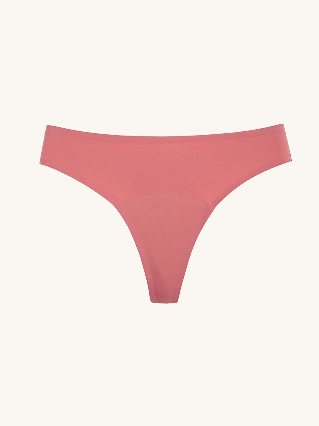 Sömlös Brazilian | Lätt urinläckage | Ultramjuk & sömlös | 100% läckagesäker & ekologisk bomull | Rosa