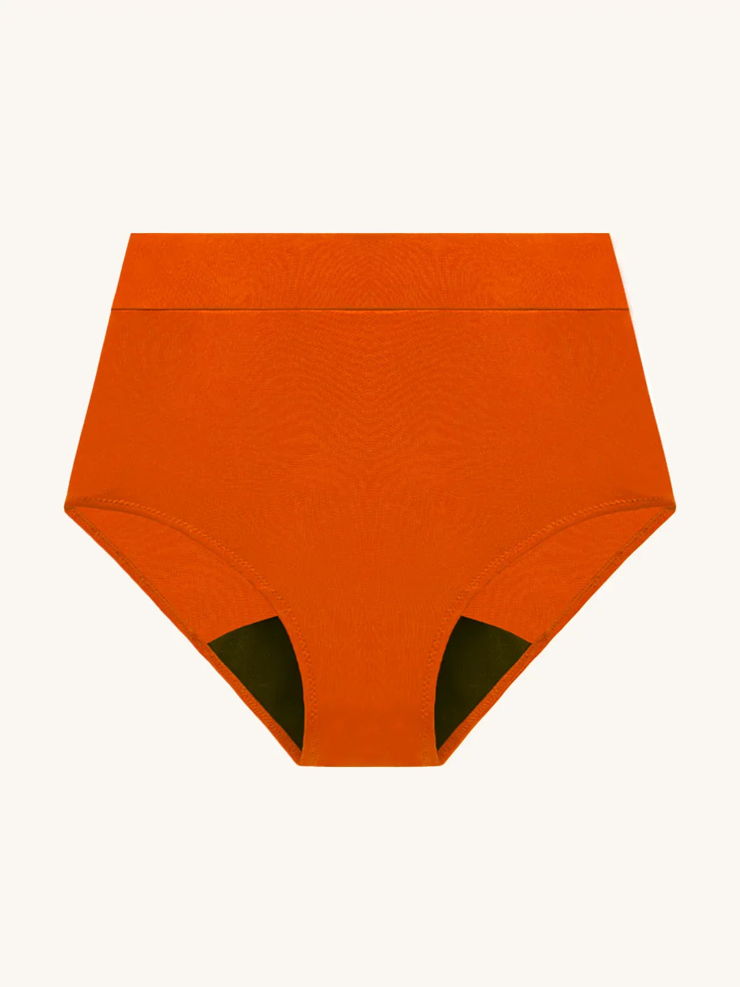 Menstruation Simning Letter Tonåringar | Extra intensiv | 100 % läcksäker | Orange