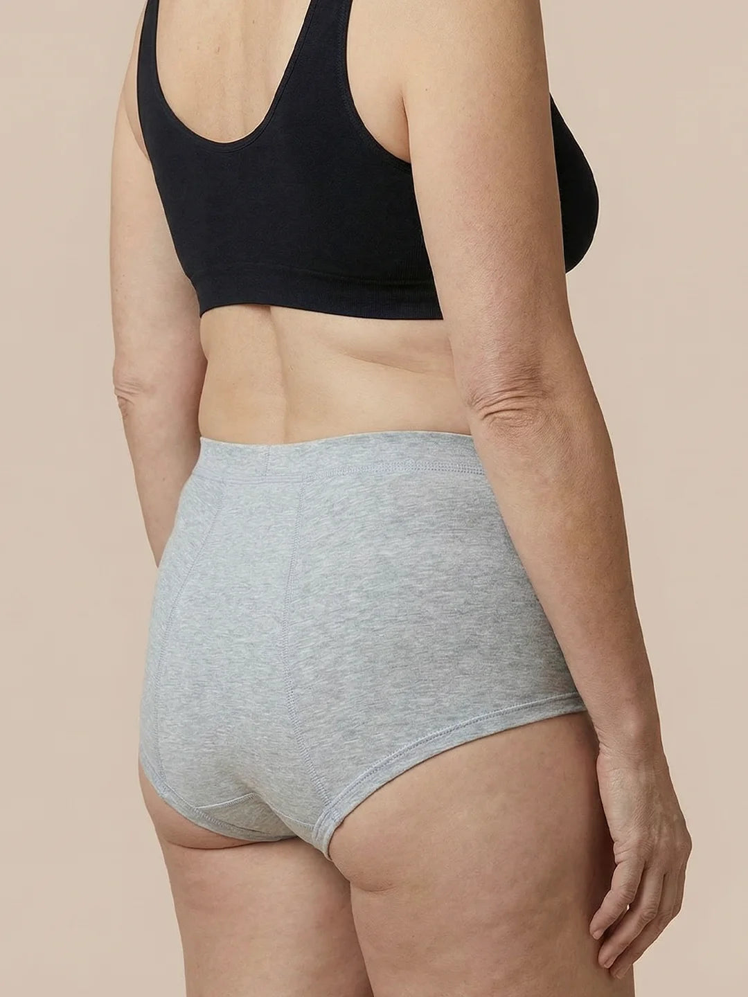 Inkontinens Boxershorts Brief | Kraftigt Urinläckage | 100% läckagesäker, dag & natt | Svart