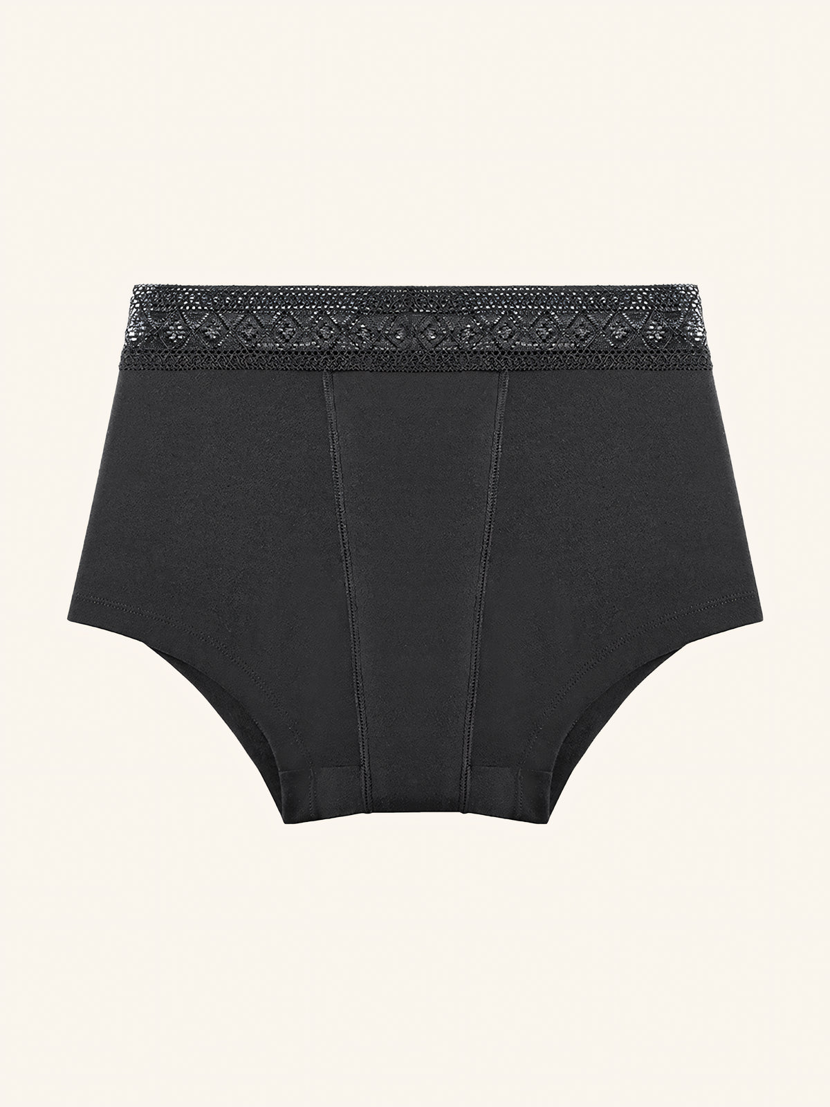 Boyfriend Brief 2.0 | 100% läckagesäker, dag & natt | Svart | menstrosor