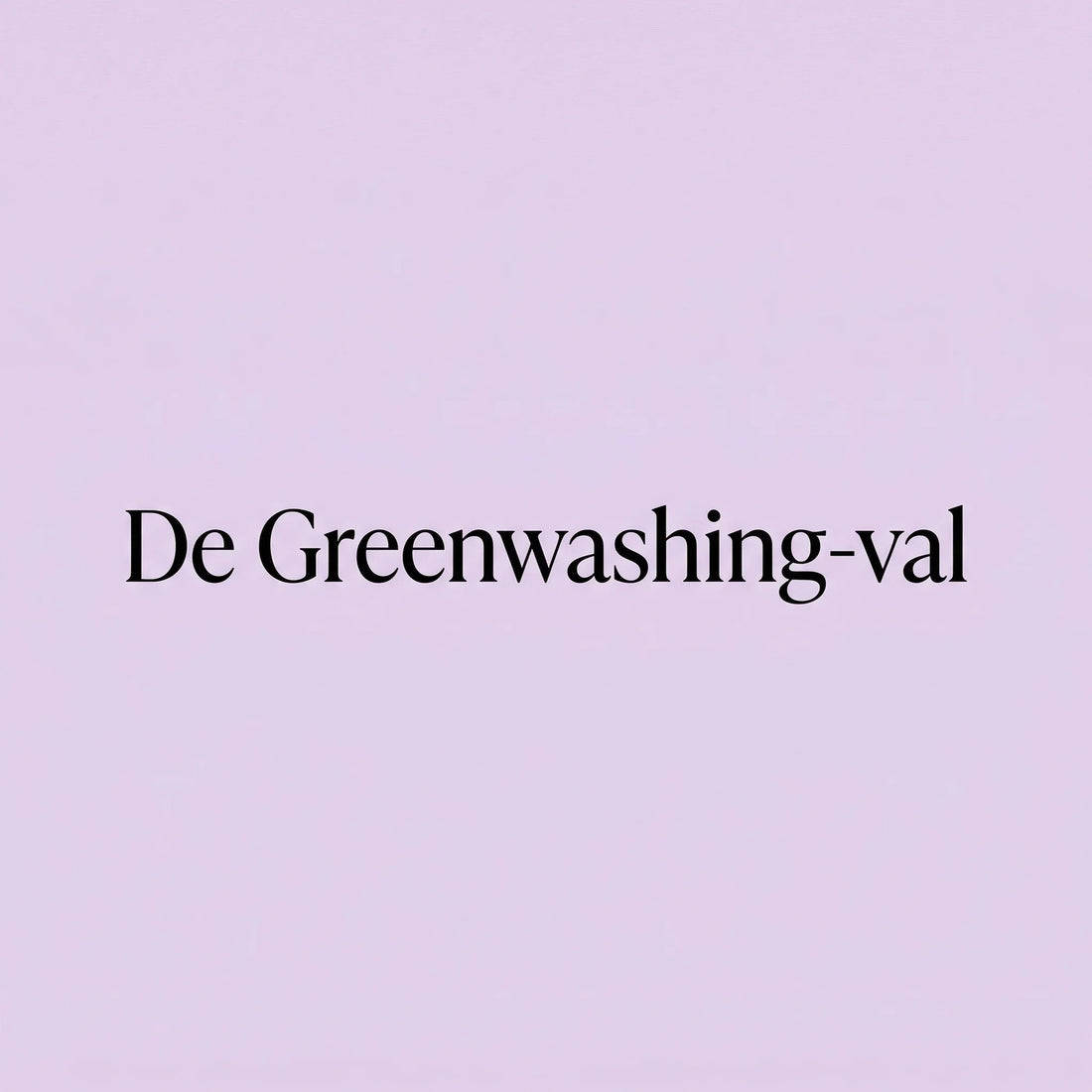 Greenwashing bij menstruatieondergoed: zo check je claims