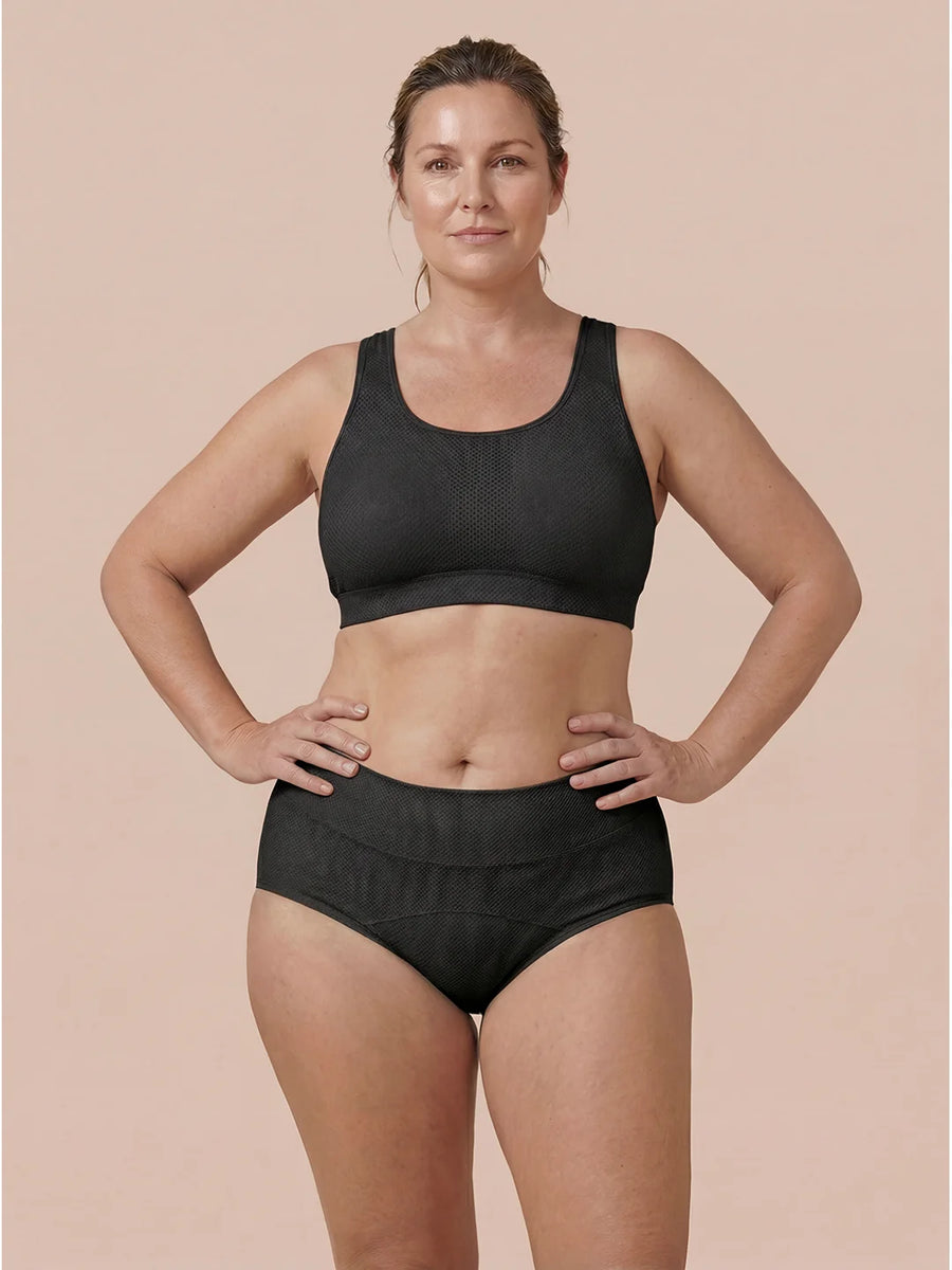 Classic Brief | 100% läckagesäker, dag & natt | Svart | menstrosor