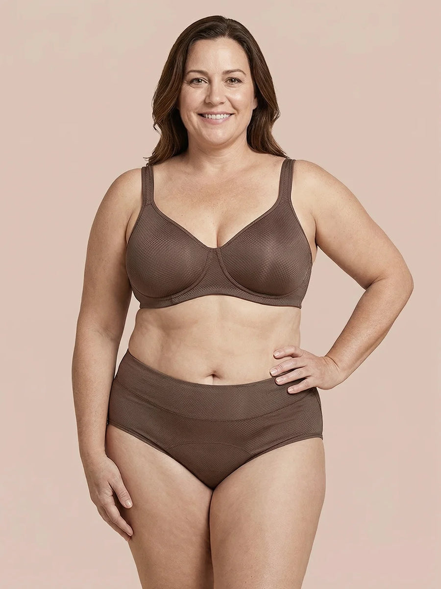 Classic Brief | 100% läckagesäker, dag & natt | Brun | menstrosor