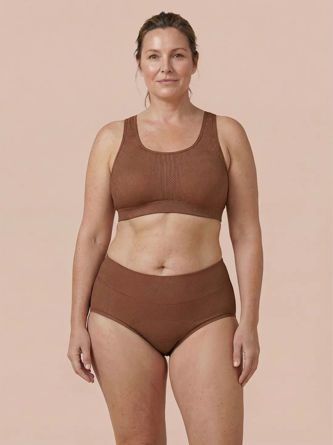 Classic Brief | 100% läckagesäker, dag & natt | Karamell | menstrosor