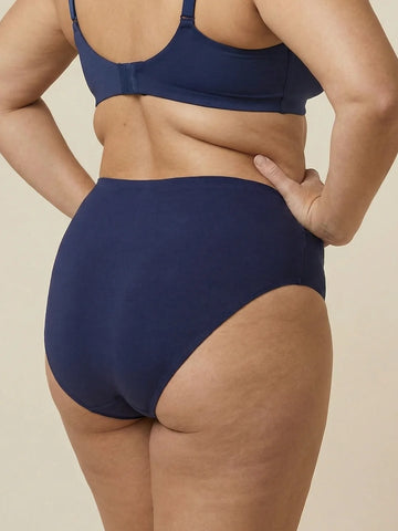 High Waist Brief | Extra Heavy | Blå