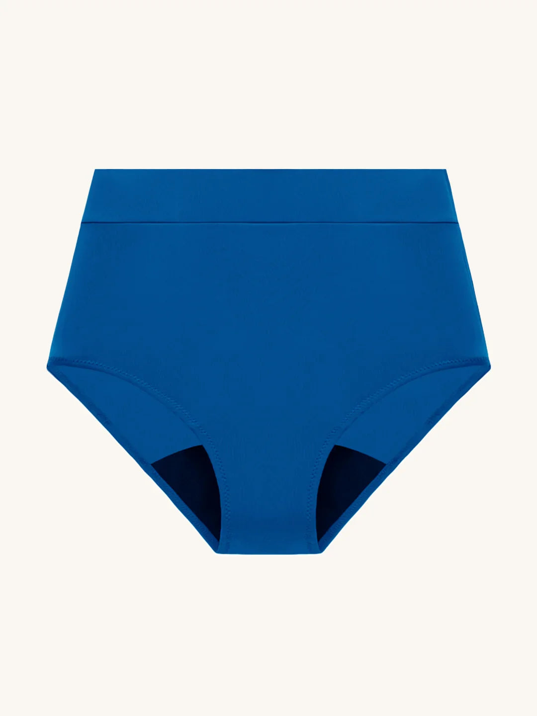 Menstruation Simning Letter | Extra intensiv | 100 % läcksäker | Blå