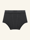 Boyfriend Brief 2.0 | 100% läckagesäker, dag & natt | Svart | menstrosor